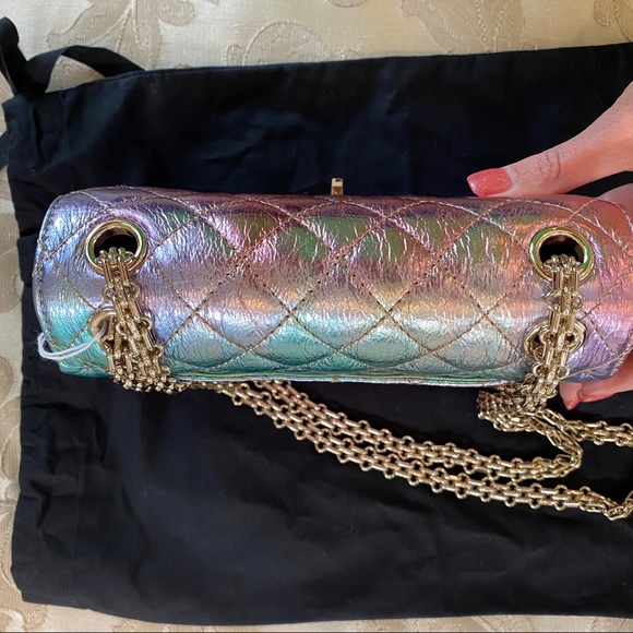 NWT Chanel rainbow flap bag - Picture 9 of 15